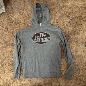 Gray Dr. Pepper hoodie